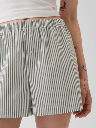 Poplin PJ Boxer Shorts | Gap (US)