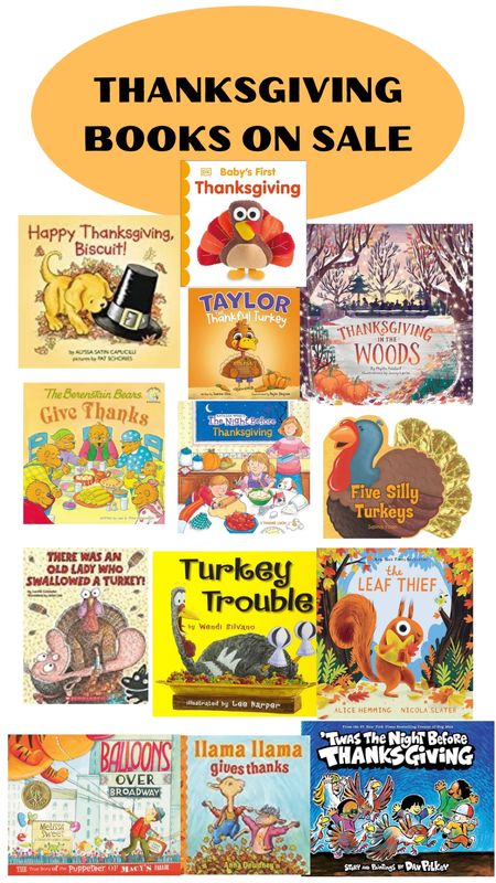 Thanksgiving and Fall books you don’t want to miss! Lots are but 3 for the price of 2 right now!! 

#LTKkids #LTKHolidaySale #LTKSeasonal