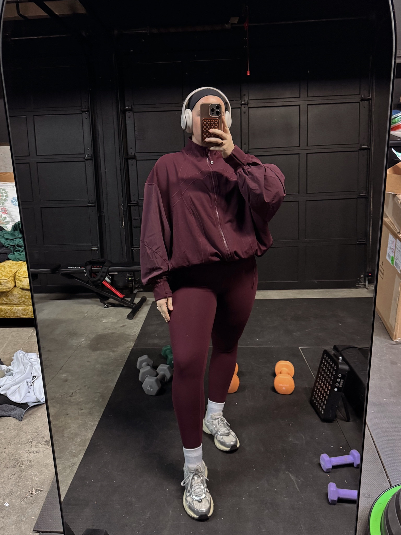 Midsize Lululemon Garnet OOTD! ❤️ I’m wearing a size 12/Large in all Lululemon. 

#LTKMidsize #LTKFitness #LTKActive