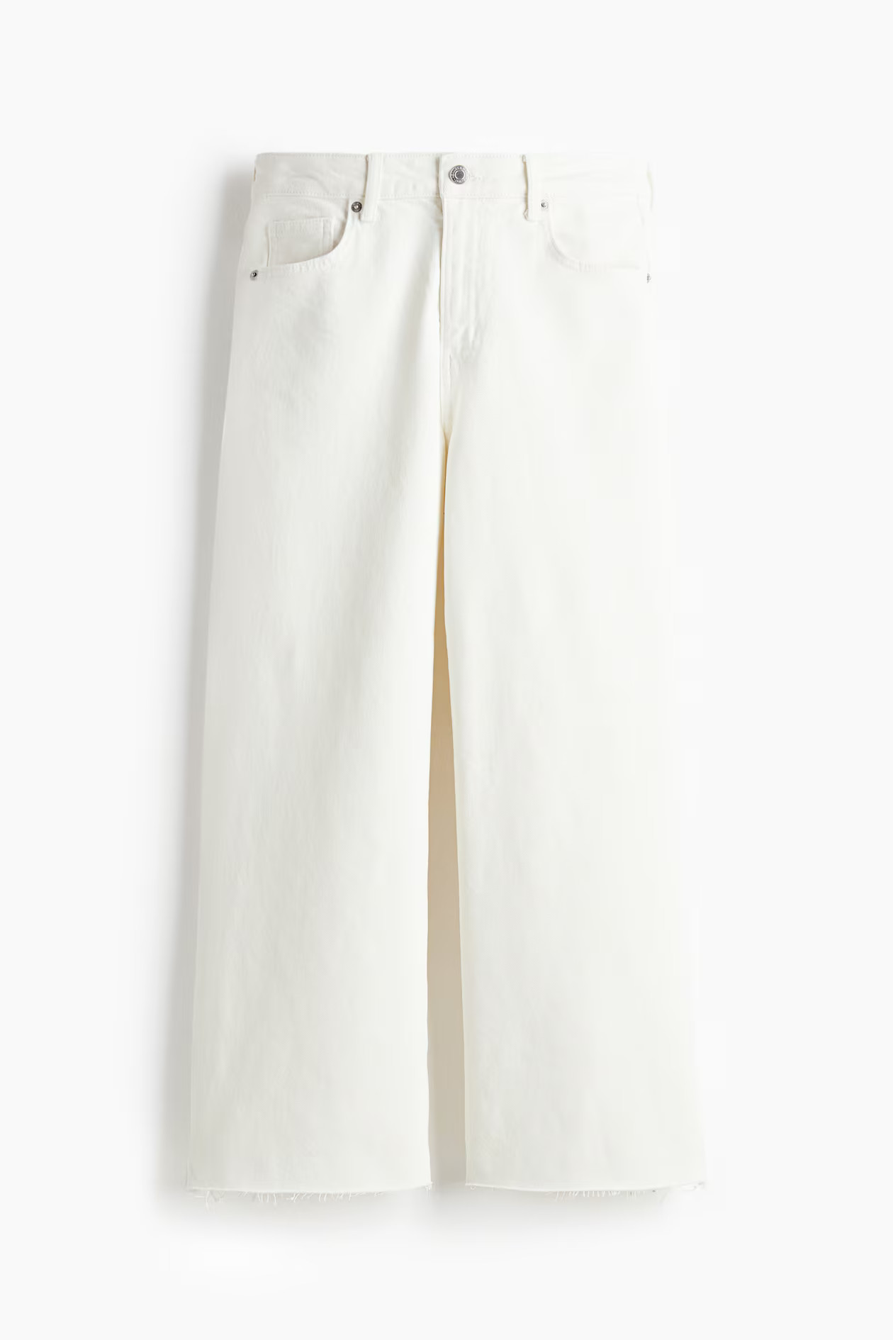 High Rise Wide-cut Jeans | H&M (US + CA)