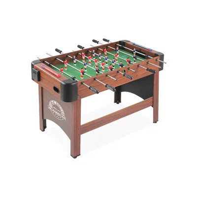 Green + Brown + Black Rectangular Manufactured Wood + Stainless Steel Foosball Tables | Wayfair North America
