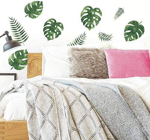RoomMates RMK3655SCS Palm Leaves Peel and Stick Wall Decals | Amazon (US)