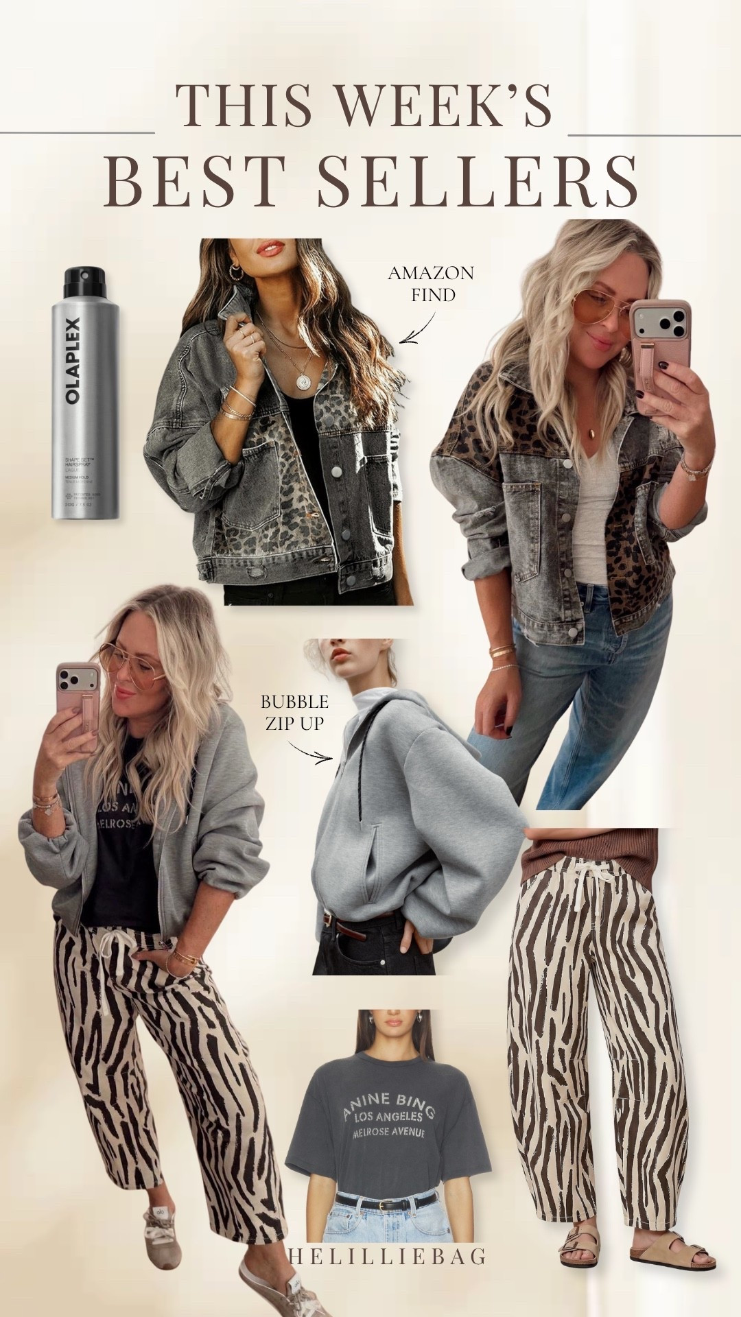 These TWO basically won the week 👀 The leopard denim jacket + bubble zip-up were two of your most-loved pieces—and I completely understand the hype. 😂

Best sellers, leopard denim jacket, Amazon fashion, fall jacket, bubble zip up, oversized sweatshirt

#LTKSeasonal #LTKootd