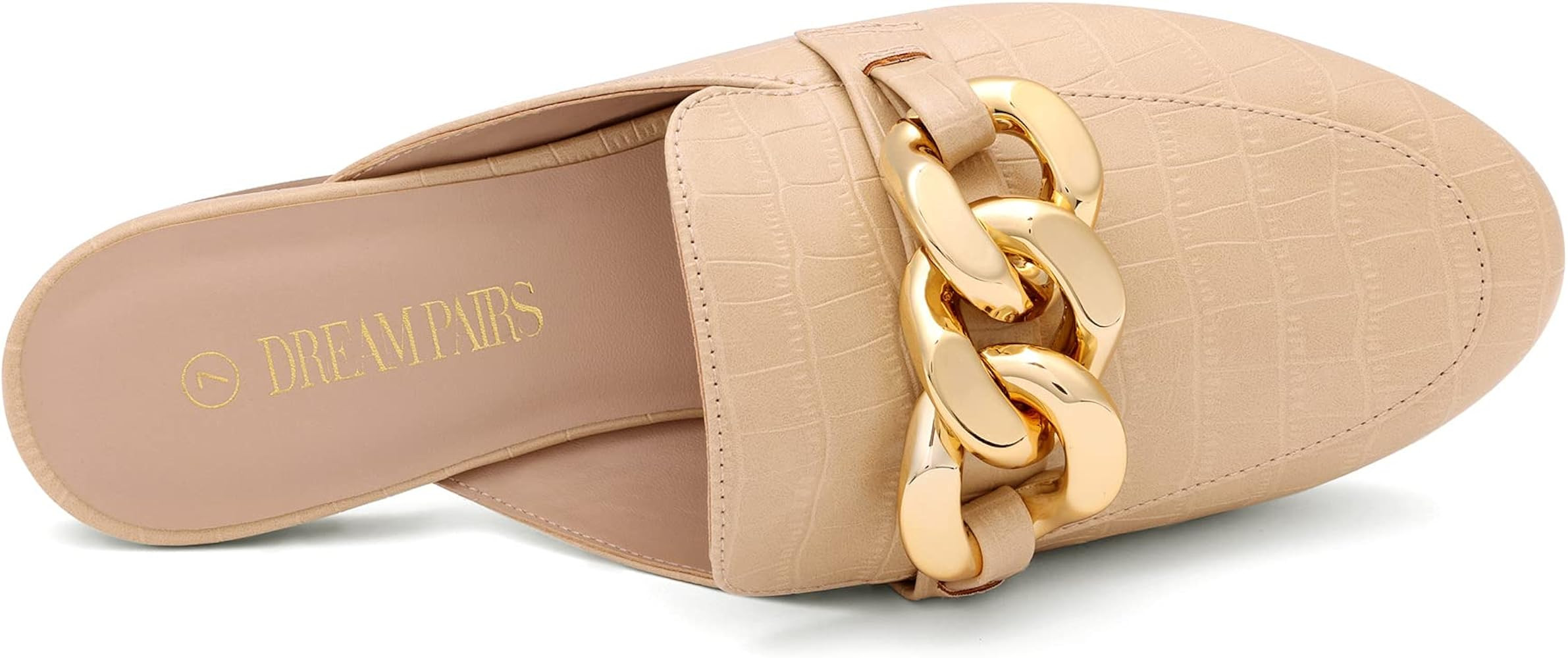 Amazon.com | DREAM PAIRS Mules for Women Flats Shoes Comfortable Slip on Closed Toe Slides Loafers w | Amazon (US)