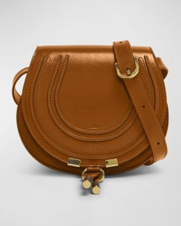 Chloe Marcie Small Crossbody Bag in Grained Calfskin | Neiman Marcus