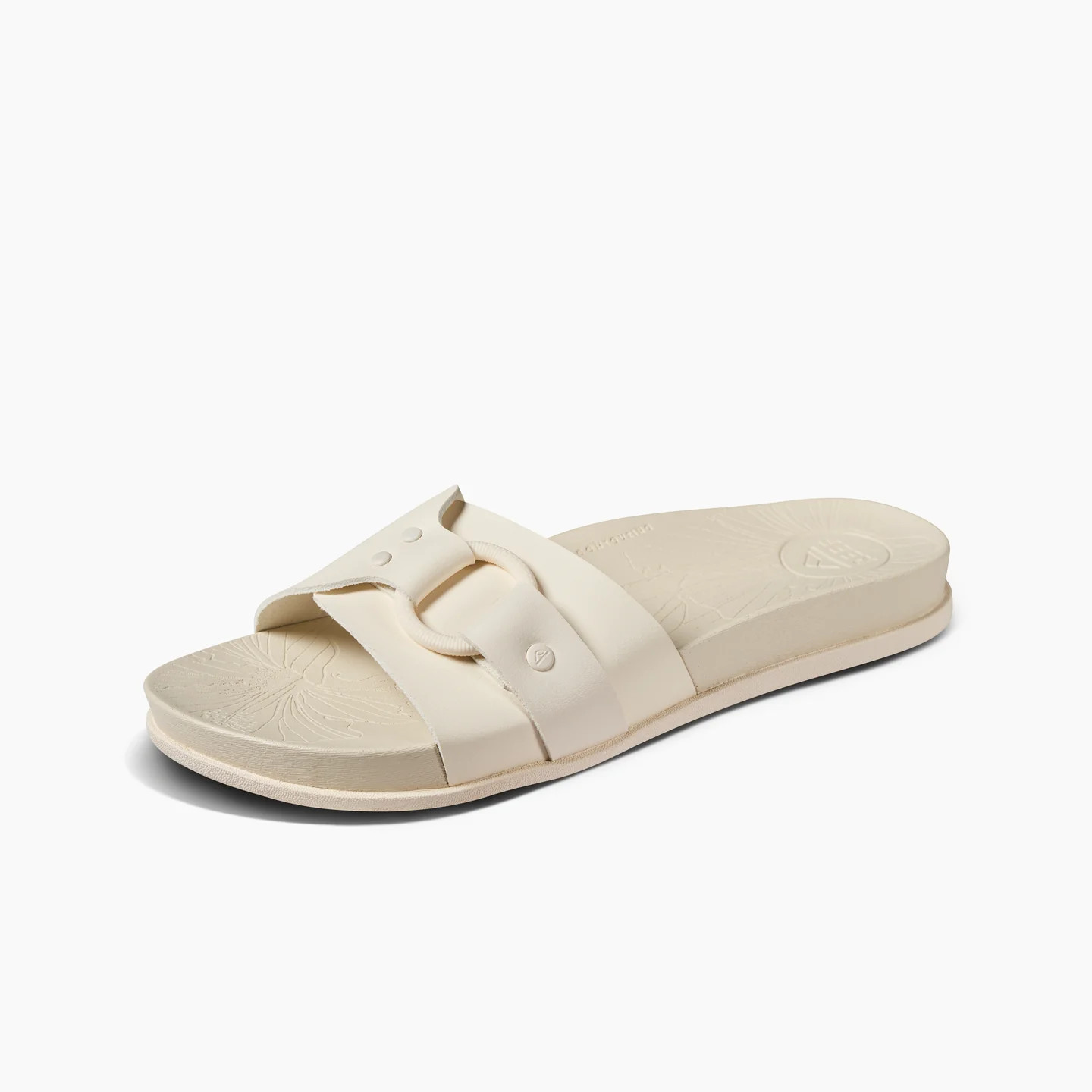 Women's Cushion Soho Cruz Slides in Whisper White | REEF® | REEF