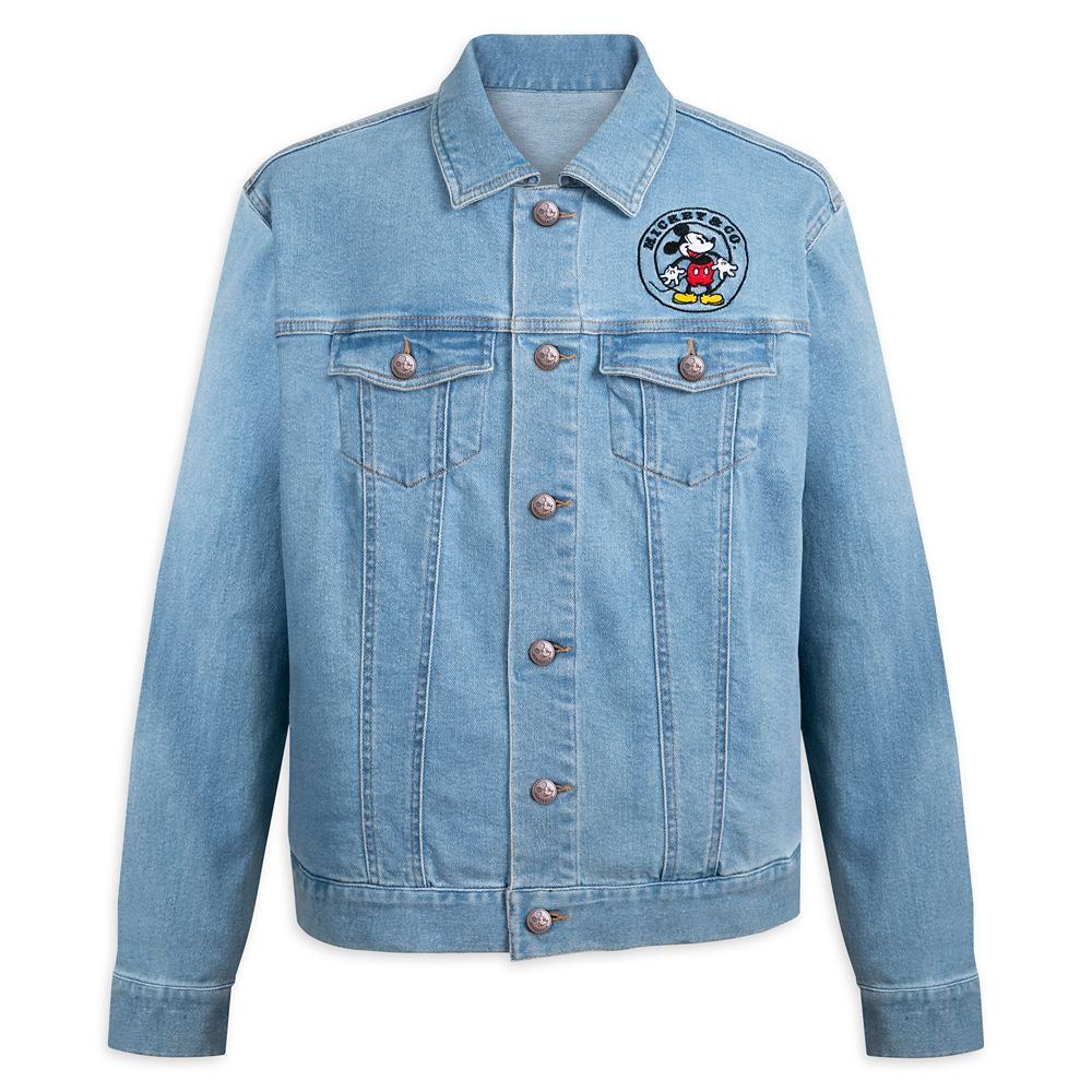 Mickey Mouse Denim Jacket for Adults – Mickey & Co. | Disney Store