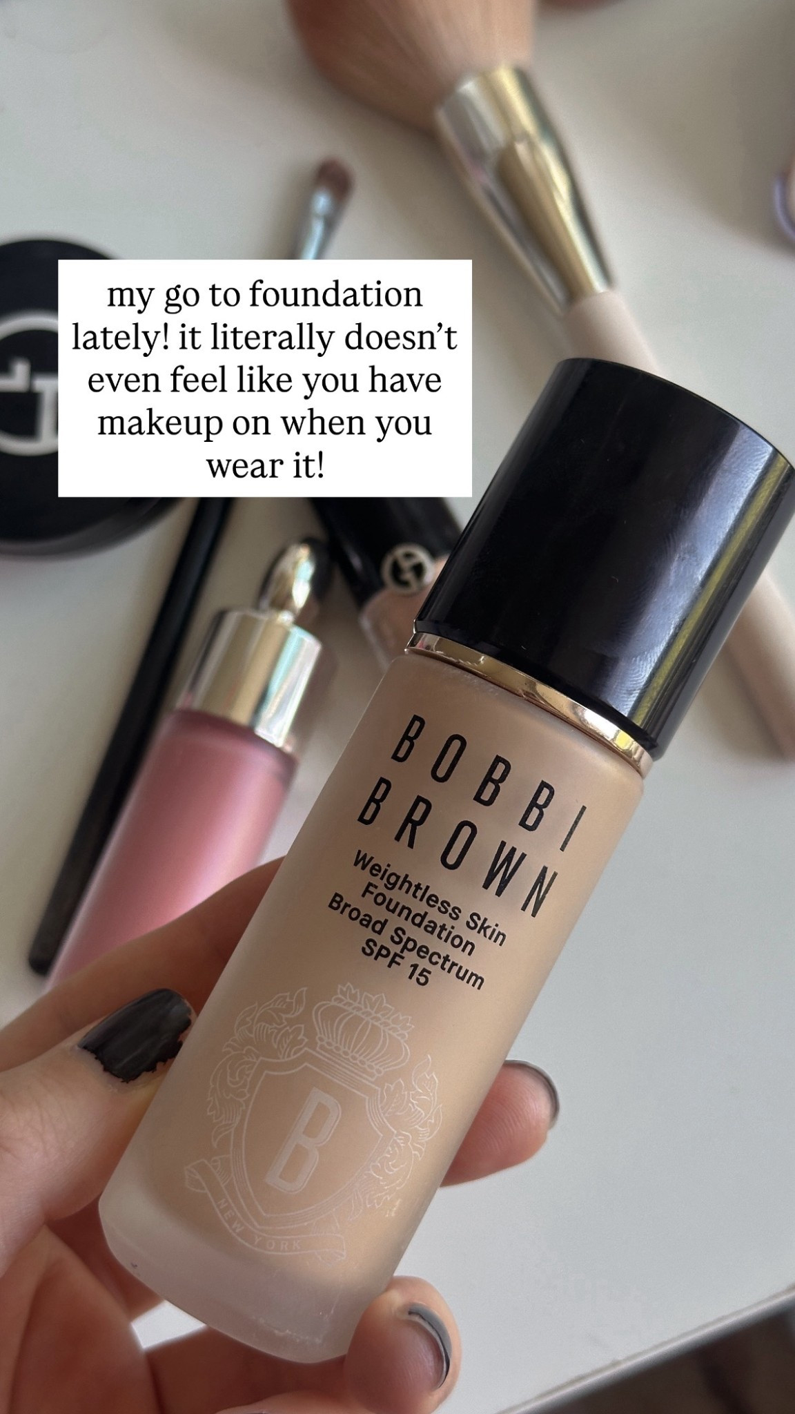 My go to foundation lately! It feels so light on your skin, I forget I’m wearing makeup! It’s super hydrating and has great coverage! I’m shade N-042 Beige

#LTKBeauty