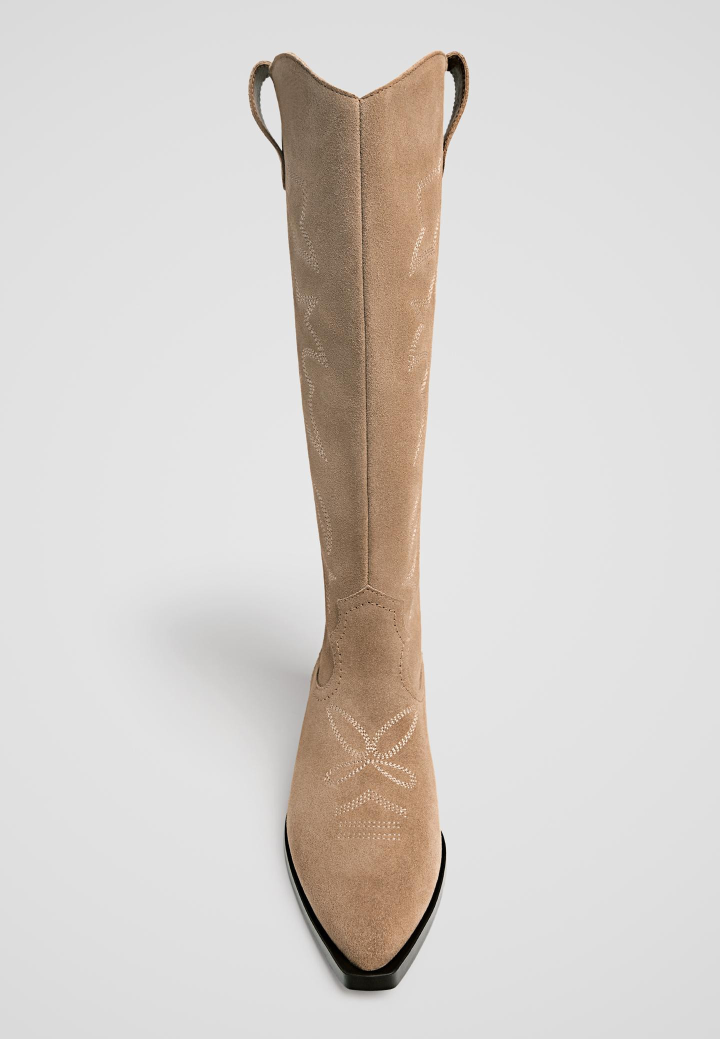 Lederstiefel im Cowboylook | Stradivarius DE