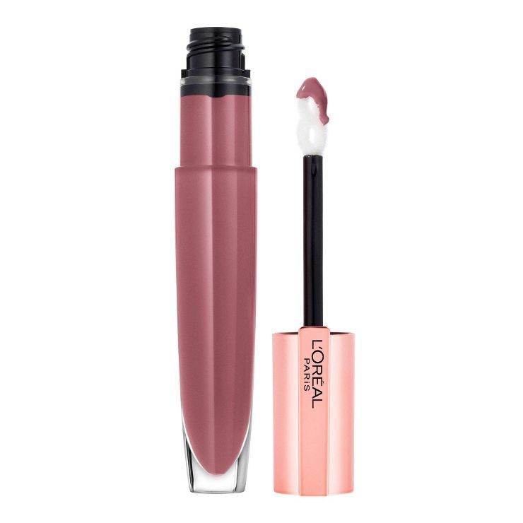 L&#39;Oreal Paris Glow Paradise Lip Gloss with Pomegranate Extract - Rose Harmony - 0.23 fl oz | Target