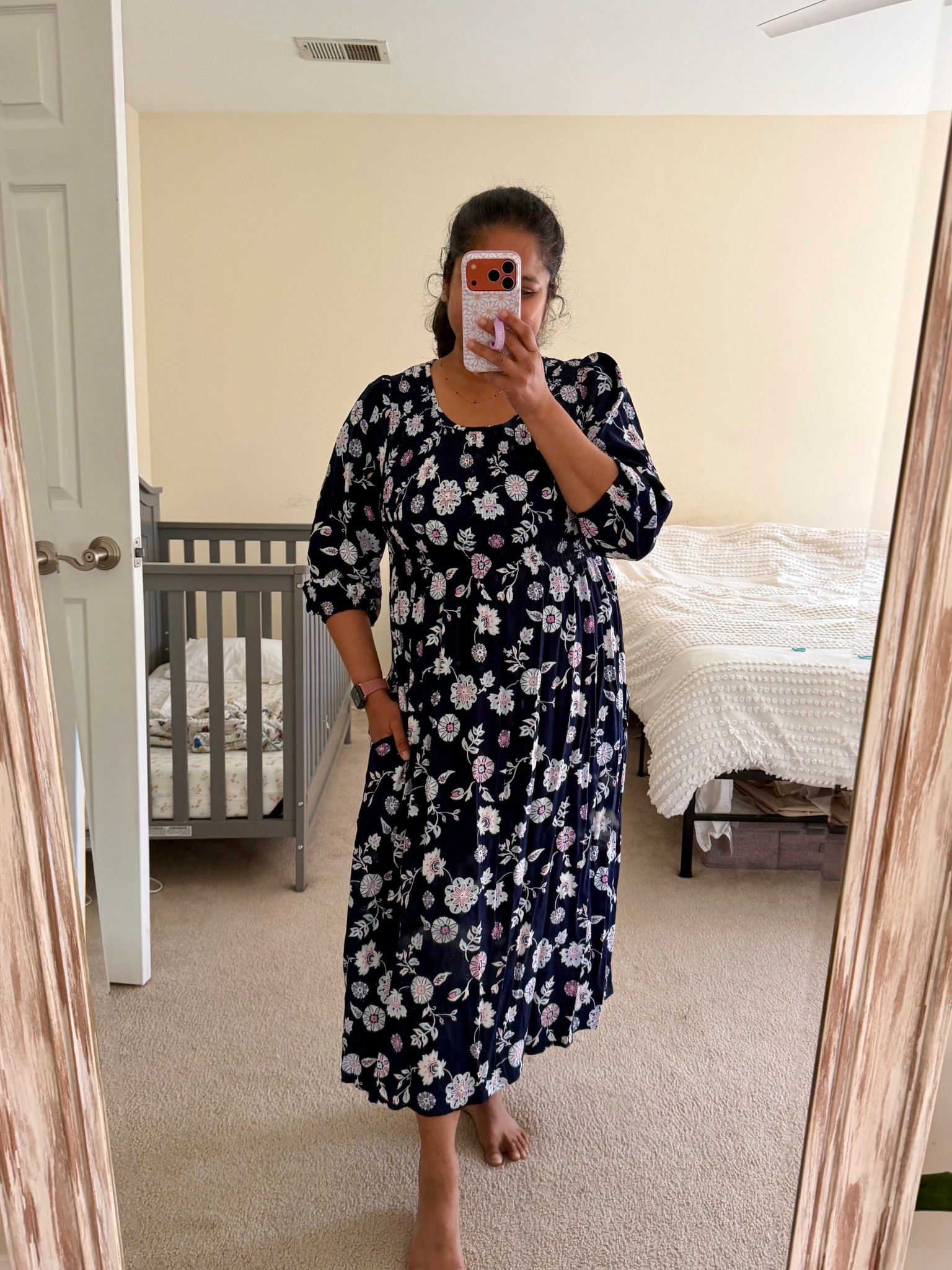 Simple eveyday casual dress. Wearing size S- fits TTS

Love this easy breezy dress for mom errands. School Pickups and for evening extra curricular a 

#LTKWorkwear #LTKootd