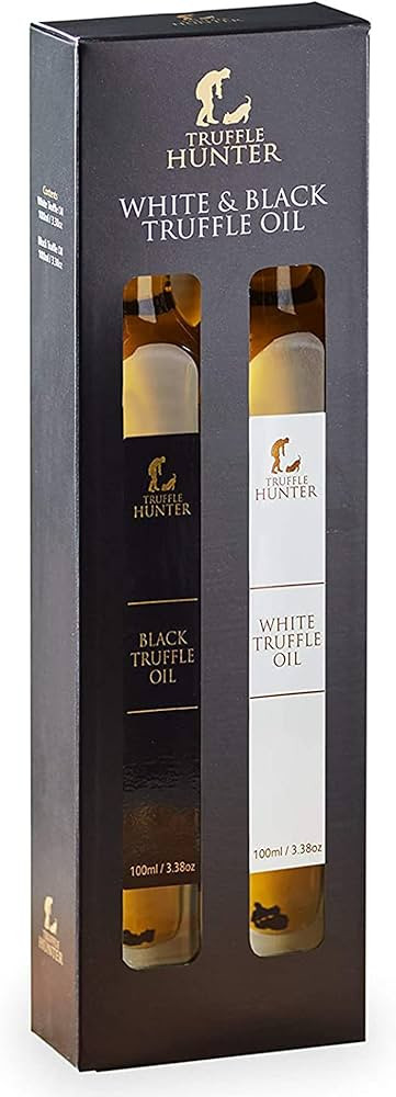 TruffleHunter - Black & White Truffle Oil Set - Extra Virgin Olive Oil for Cooking & Seasoning - ... | Amazon (CA)
