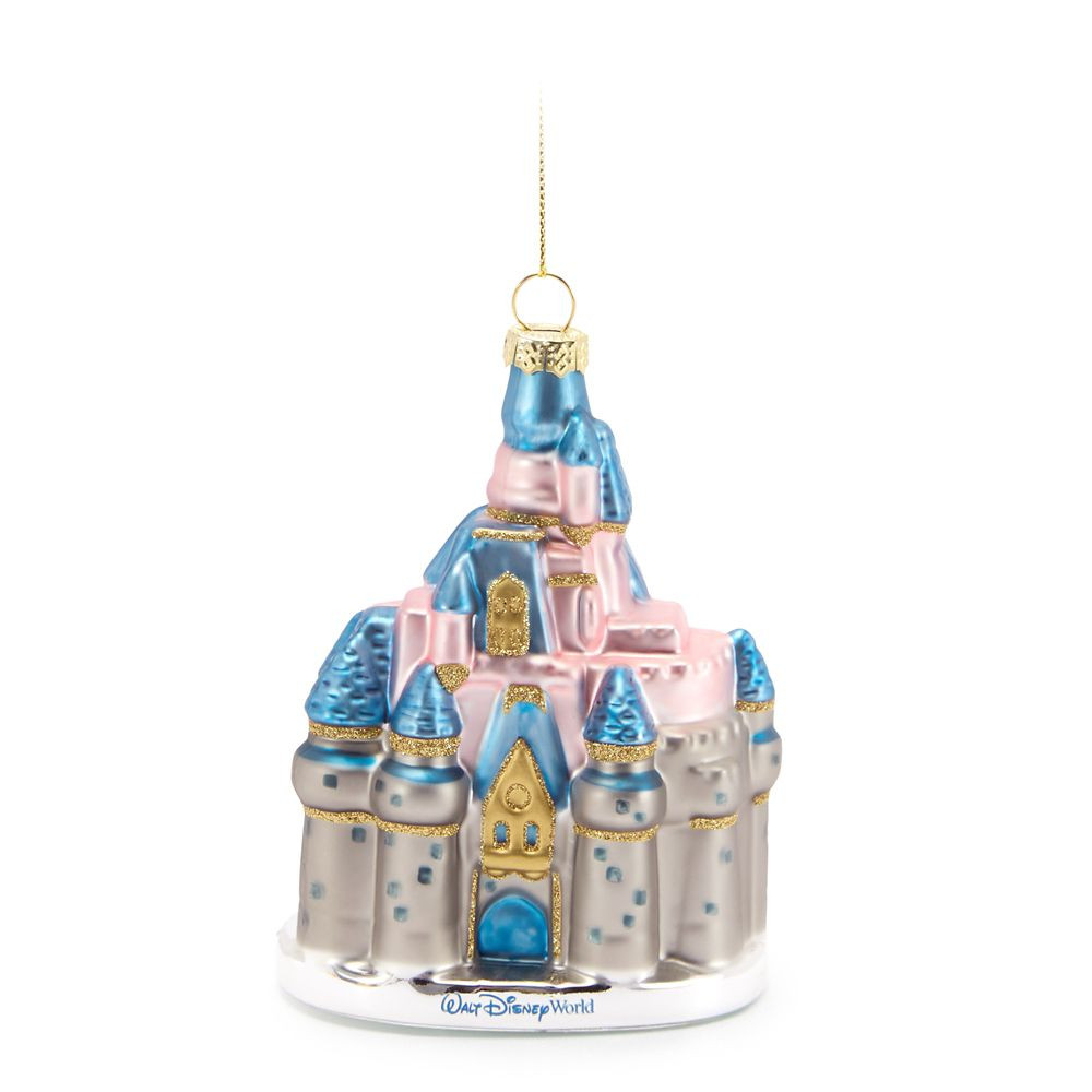 Cinderella Castle Glass Ornament \u2013 Walt Disney World | Disney Store