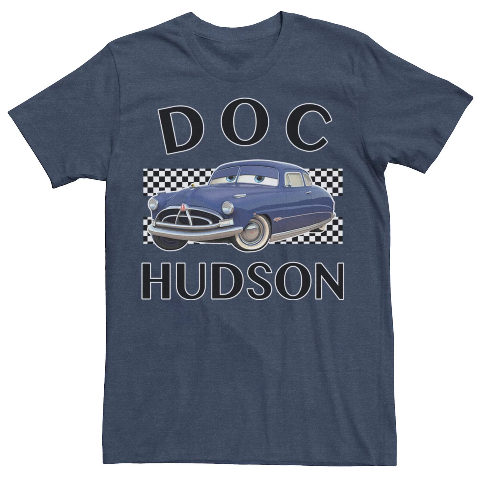 Men's Disney / Pixar Cars Doc Hudson Finish Tee, Size: Large, Blue | Kohl's