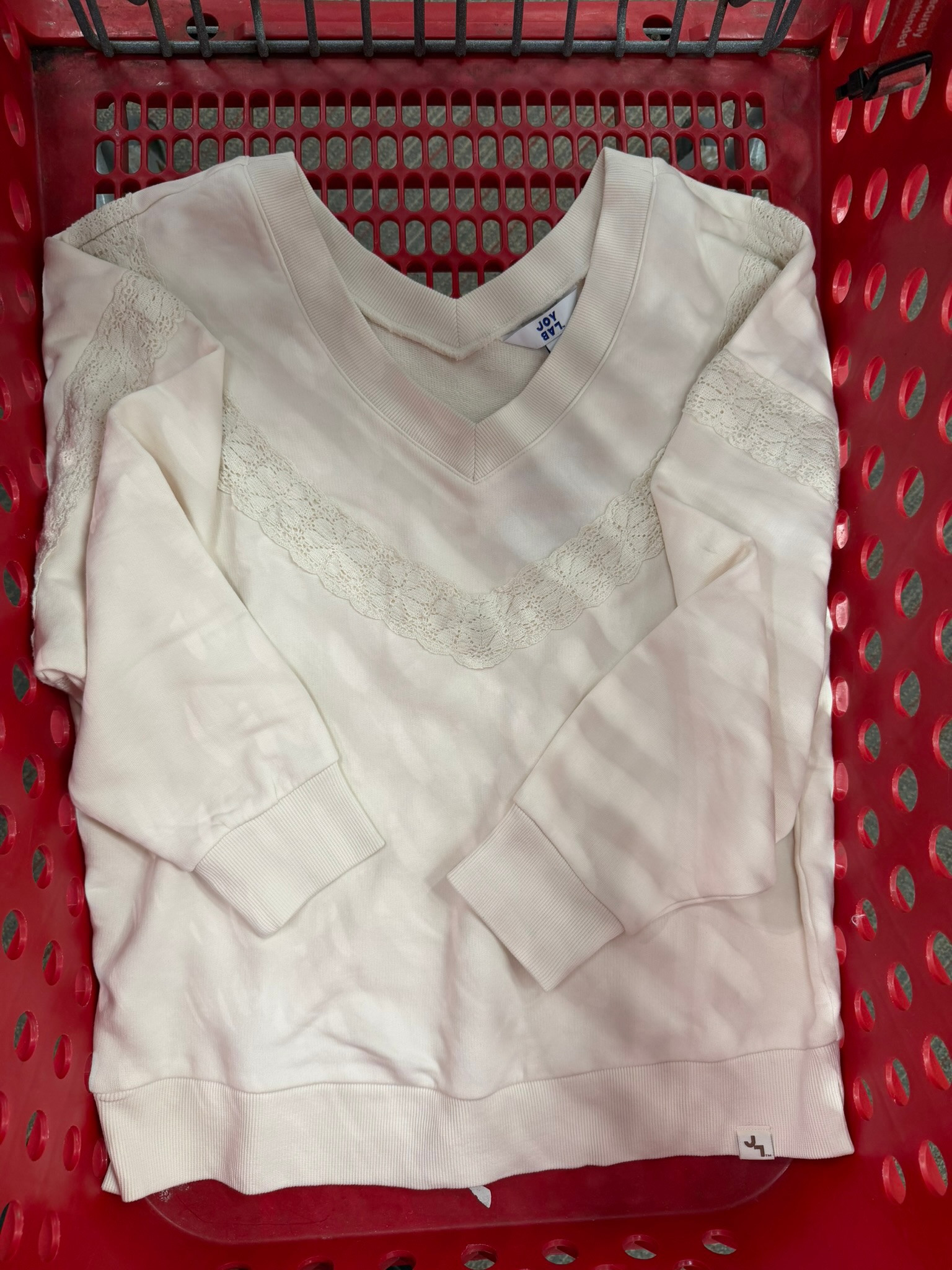 This Crochet Trim V-Neck Sweatshirt from JoyLab is such a cute spring find. It’s 30% off right now at Target (through tomorrow) so it’s a good one to grab while the sale is still going!
spring outfits 2026, date night outfits, vacation outfits beach, easter dress women, st patricks day outfit women, spring dresses, work outfits, plus size fashion, spring break outfits, target style, joylab target, spring outfit, casual spring outfit 

 #LTKootd #LTKActive