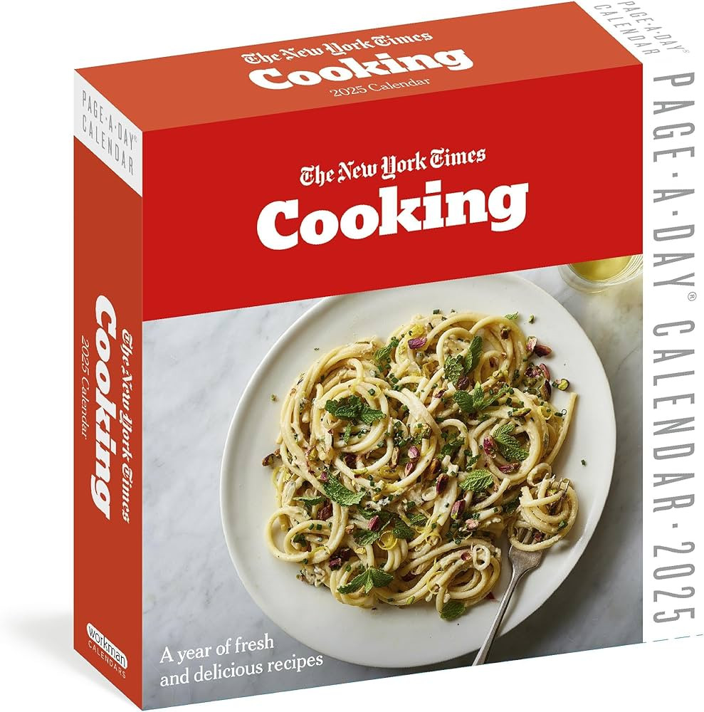 The New York Times Cooking Page-A-Day® Calendar 2025: Fresh, Delicious Recipes for Every Day of ... | Amazon (US)