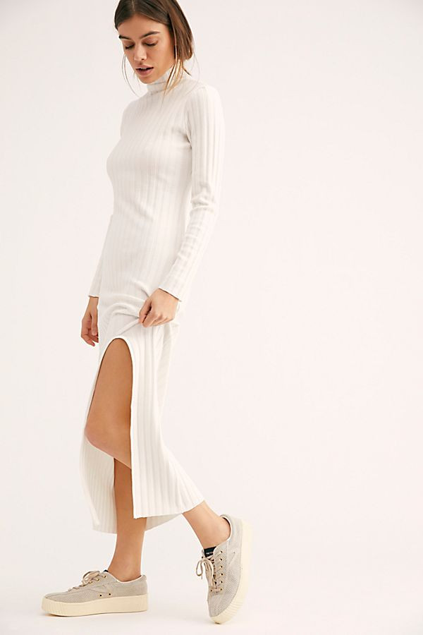 Luna Ribbed Dress | Free People (Global - UK&FR Excluded)