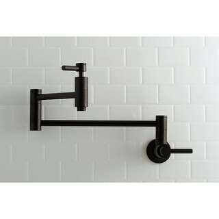 Concord Wall Mount Pot Filler Kitchen Faucet - Antique Brass | Bed Bath & Beyond