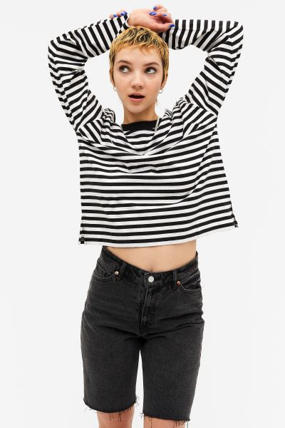Soft long-sleeve top | H&M (UK, MY, IN, SG, PH, TW, HK)