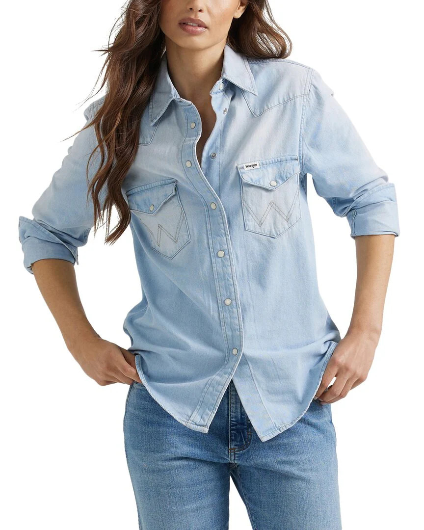 Wrangler Denim Shirt | Shop Simon