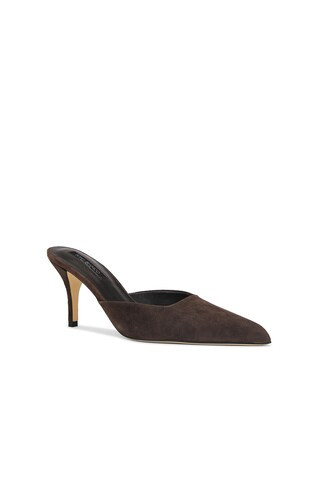 Tony Bianco Cosmic Pump in Espresso Suede from Revolve.com | Revolve Clothing (Global)