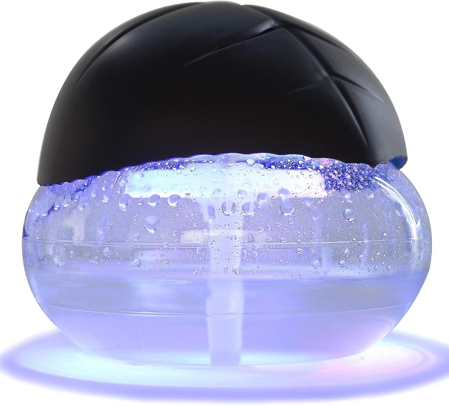 Water-Based Purifier Air Washer, Air Revitalizer & Freshener, Air Fresher with 7 LED Color Changing Light for Rooms (Black) | Amazon (US)