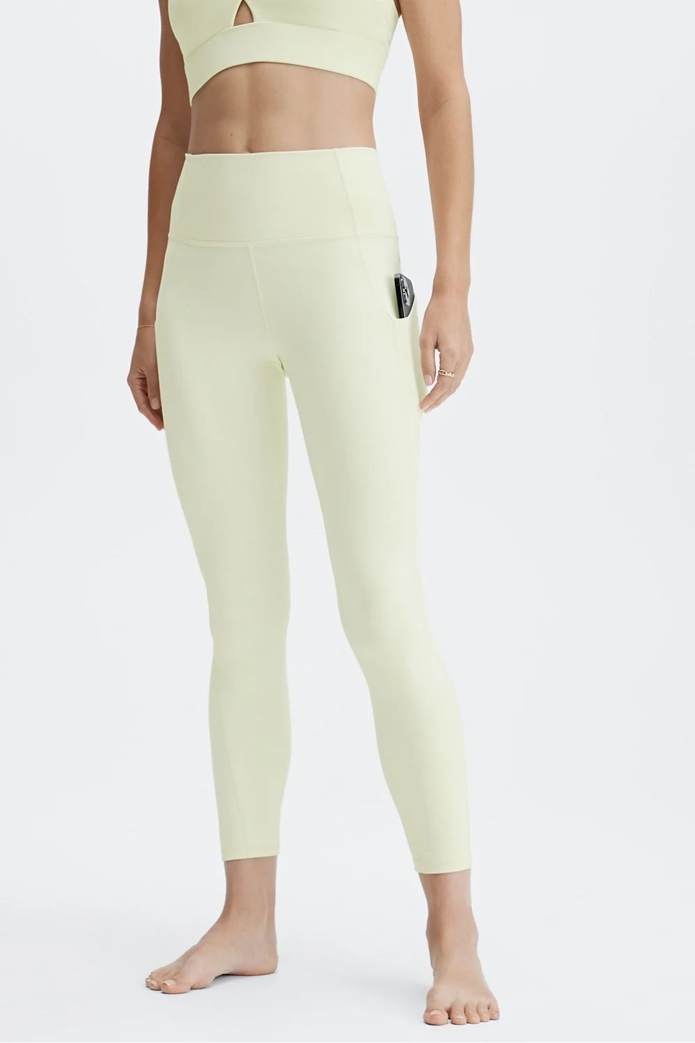 Oasis High-Waisted 7/8 Legging | Fabletics - North America