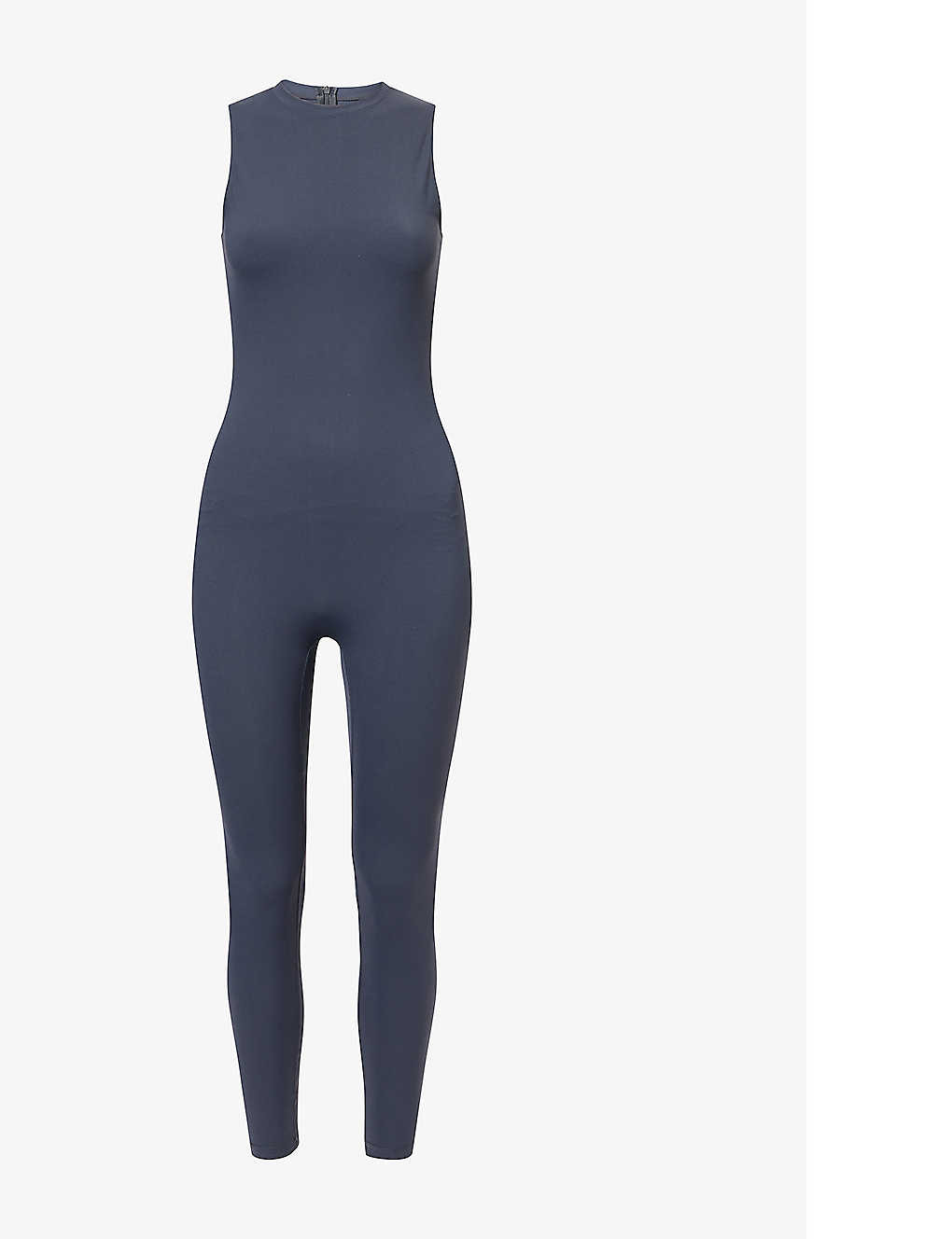 Ultimate short-sleeved stretch-woven playsuit | Selfridges