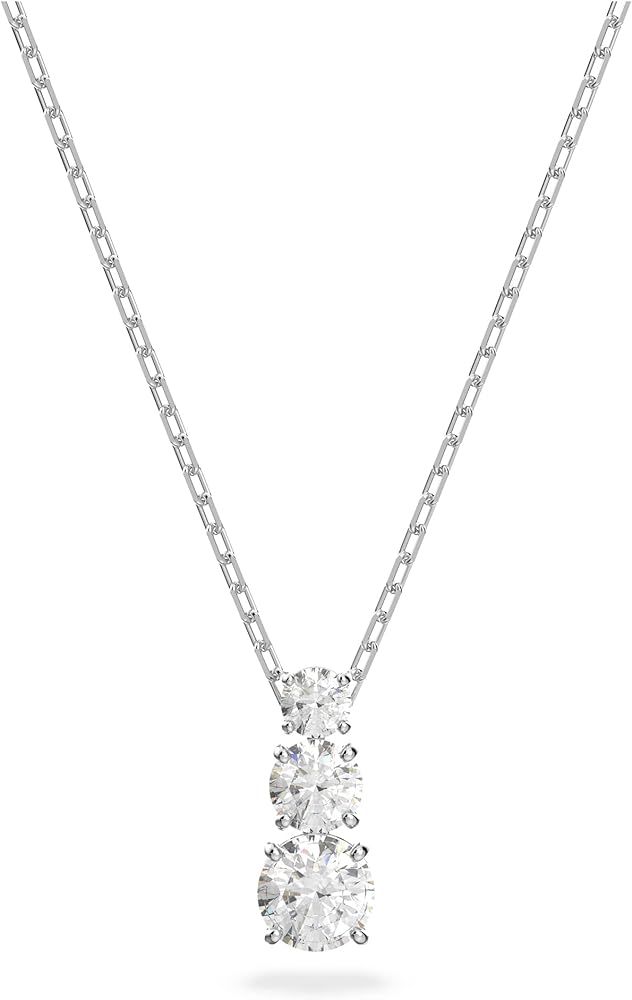 Swarovski Attract Trilogy Crystal Necklace and Earrings Jewelry Collection | Amazon (US)