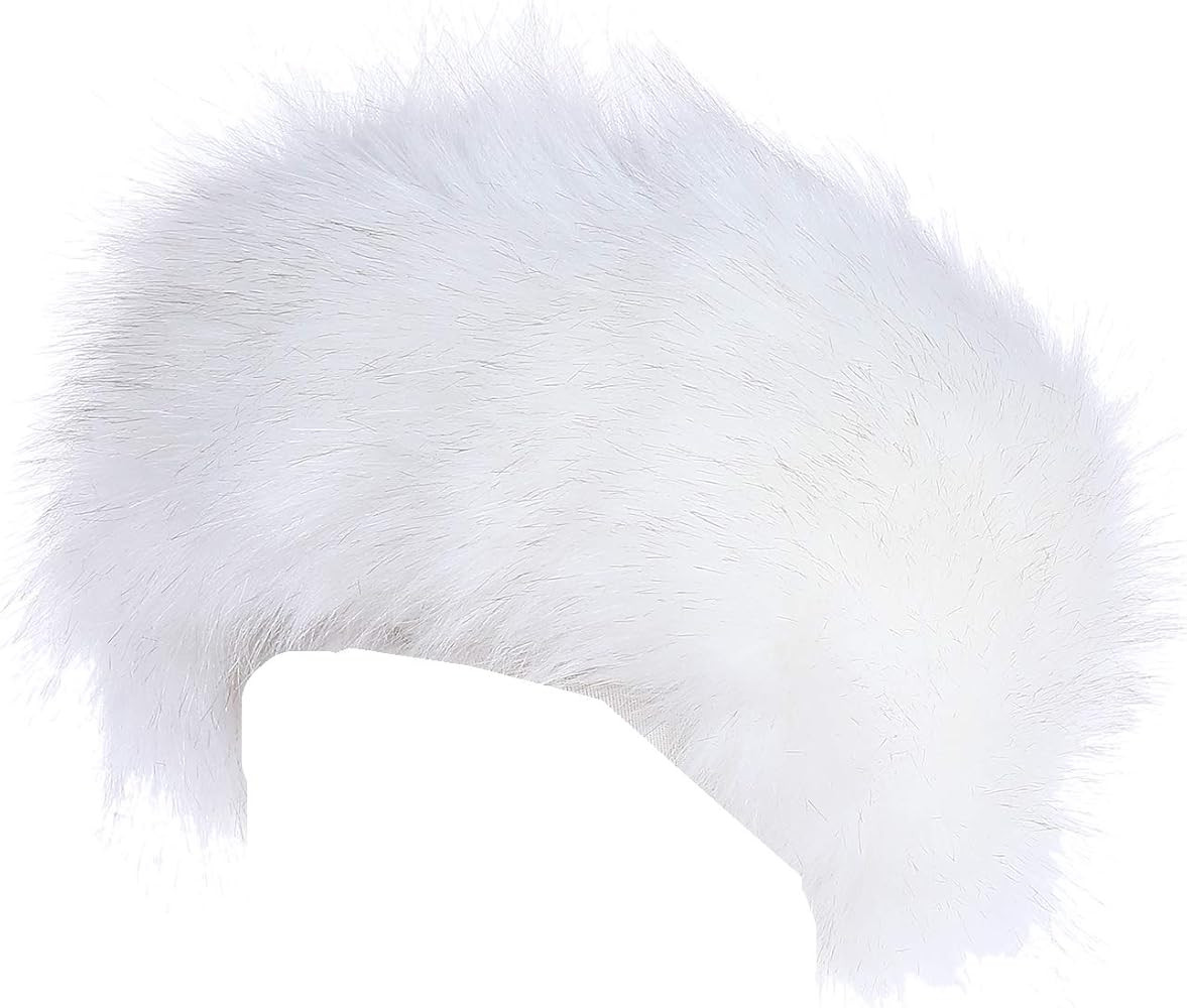 sy soul young Faux Fur Headband with Elastic for Women's Winter Earwarmer Earmuff | Amazon (US)