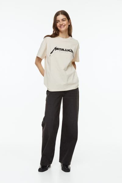 Oversized Printed T-shirt | H&M (US)
