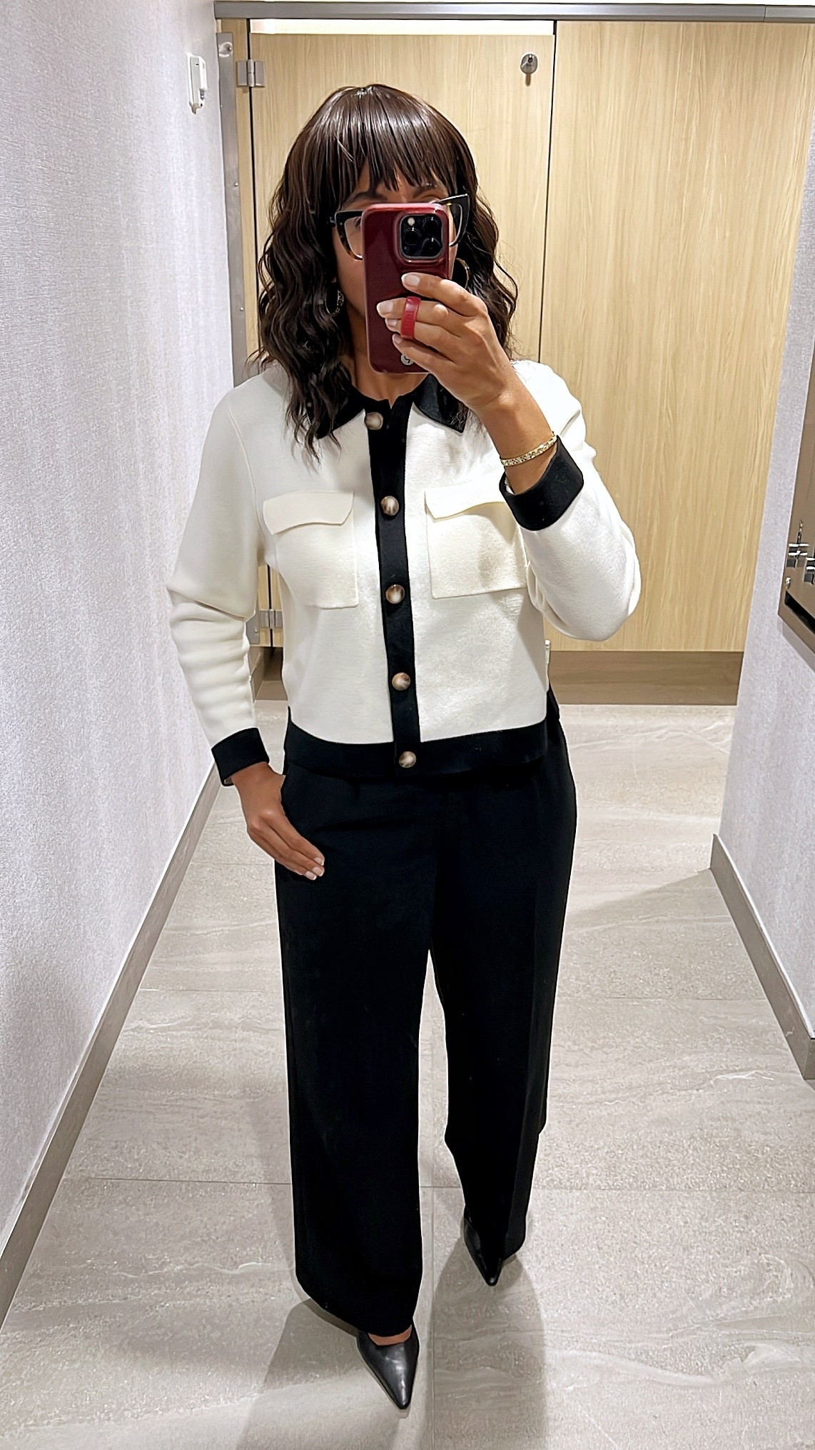 Outfits Lately - Office Workwear 

• Sézane Betty Cardigan
• J.Crew Essential Wide Leg Pant 
• Kendra Scott Kelly Hoop Earrings
• Kendra Scott Kelly Bangle Bracelet
• Lexxy Pointed Toe Pump - size 10

workwear, office outfit, business casual, affordable workwear, winter outfit, work outfit, winter workwear, women's fashion, winter fashion, winter ootd #winteroutfit #workwearstyle

#LTKFindsUnder100 

#LTKSaleAlert #LTKWorkwear #LTKootd #LTKOver40 #LTKMidsize #LTKdayinmylife #LTKSeasonal