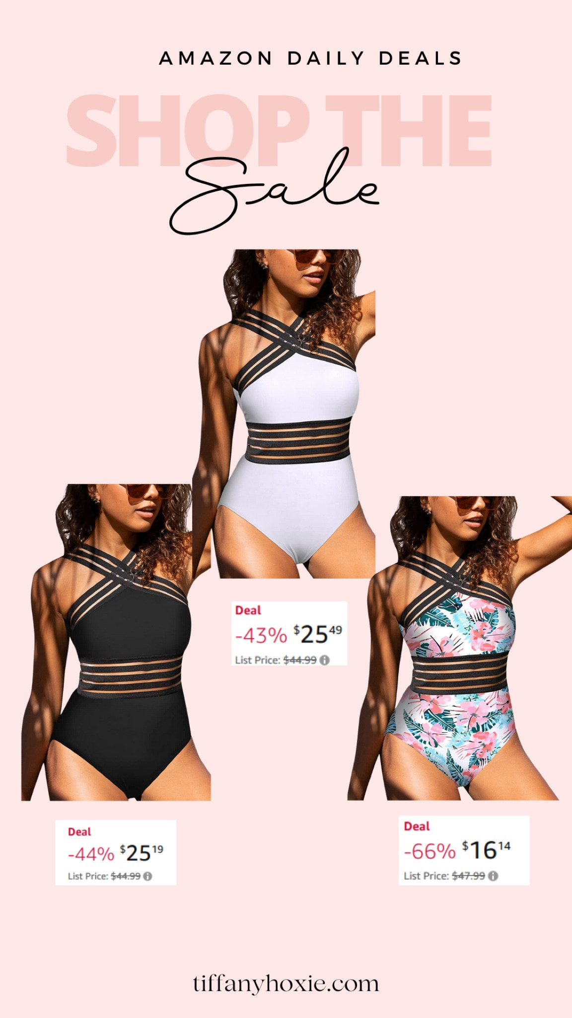 Women's One Piece Swimwear Front Crossover Swimsuits. Resort wear. Bathing suit finds 

#LTKsalealert #LTKswim #LTKunder50