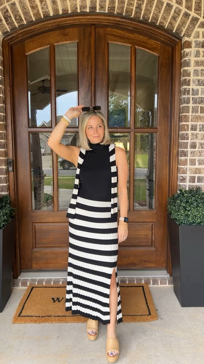 Target 2 piece set- outfit repeater! 
Target striped set- size small in both skirt and top
Bodysuit- Target, size small
Black skort- old target, but linked similar
Black puff sleeve top- old JCP but linked similar
Sunglasses- free people 
All shoes- Target 

#LTKVideo #LTKfindsunder50 #LTKstyletip