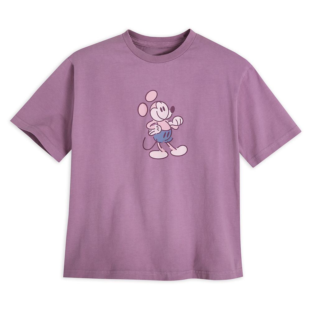 Mickey Mouse Genuine Mousewear T-Shirt for Women – Plum | Disney Store