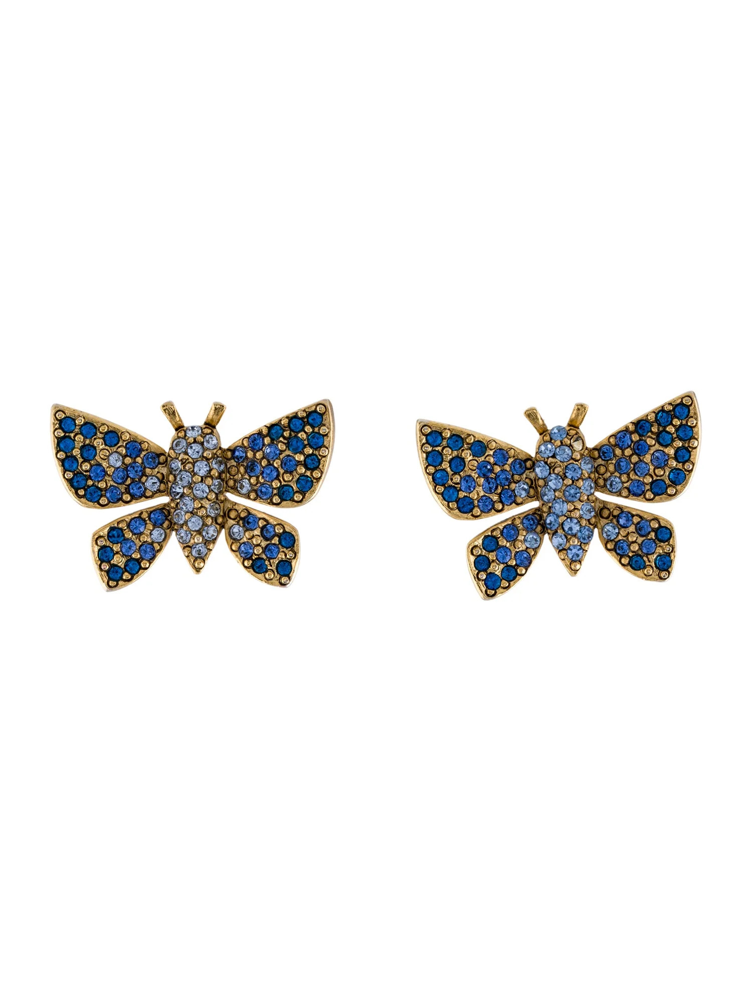 Crystal Butterfly Earrings | The RealReal