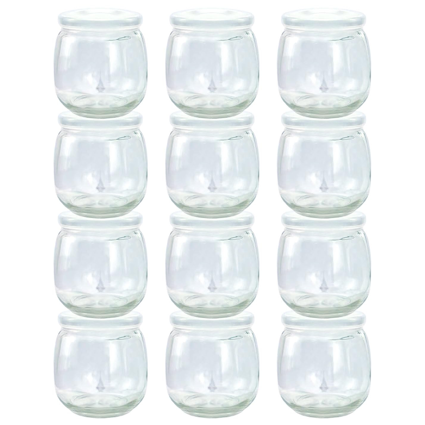 Baby Food Storage Containers,12 Pack Baby Food Containers with Lids,6 oz Glass Baby Food Jars,Sma... | Amazon (US)