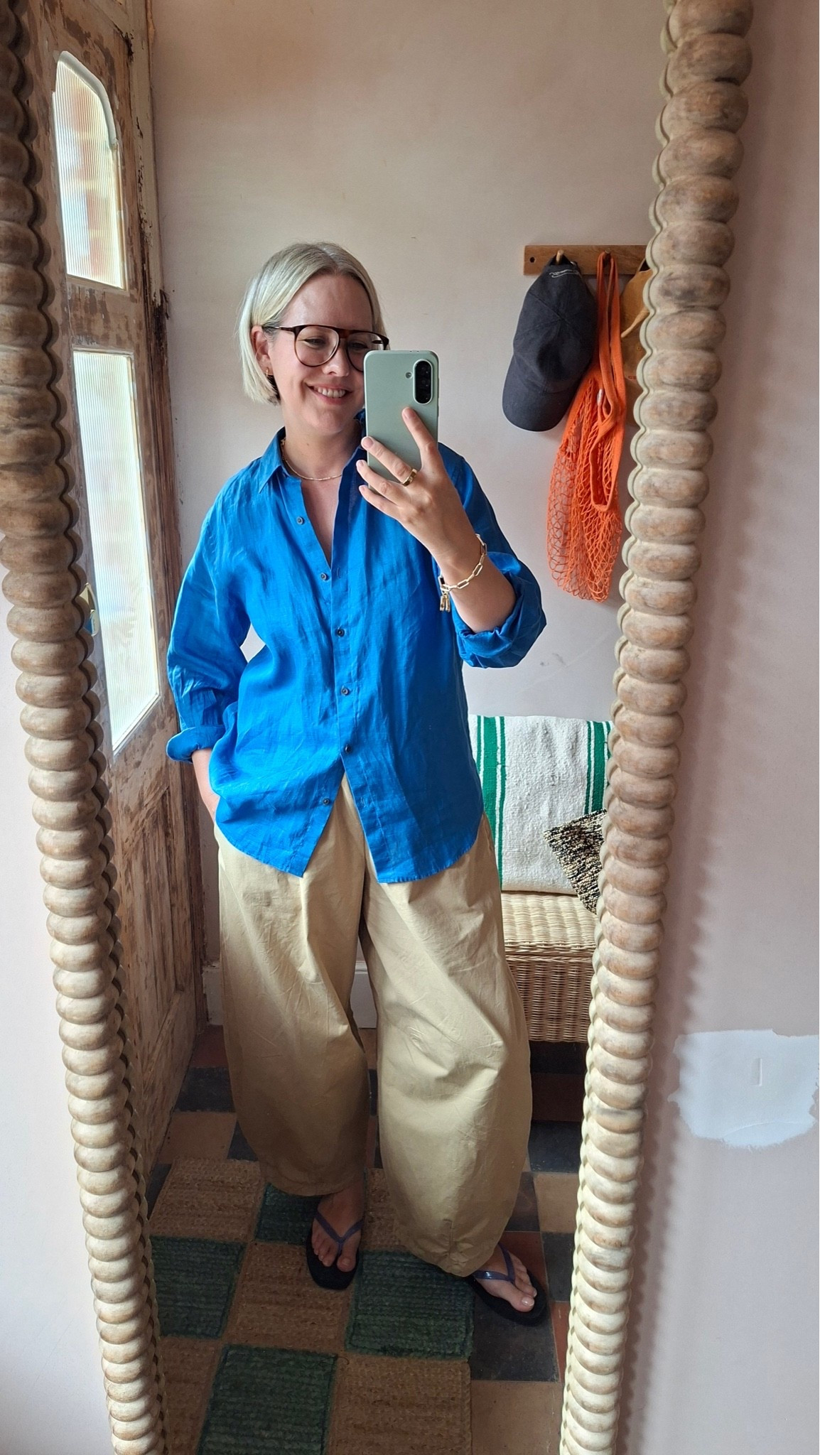 Electric blue linen 🤝 neutrals

#LTKuk #LTKsummer