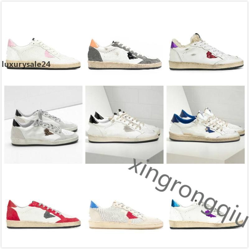 2021 Golden Fashion Luxurys Gooses Italy Deluxe Brand Ball Star Sneakers Classic White Star Do Ol... | DHGate