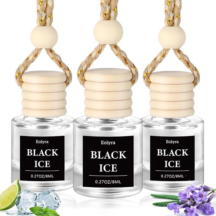 Hanging Car Air Freshener (Pack of 3) : Luxury Car Perfume for Women Men | Cute & Reusable Bottle... | Amazon (US)