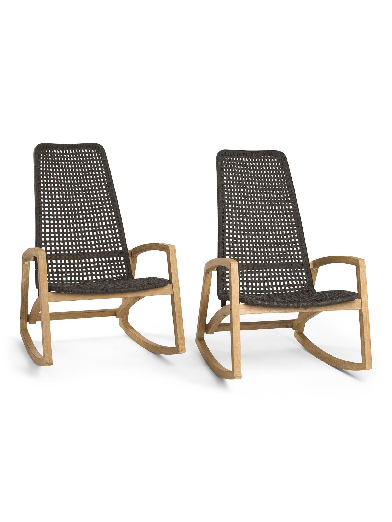 Set Of 2 Indoor Outdoor Rocking Chairs | TJ Maxx