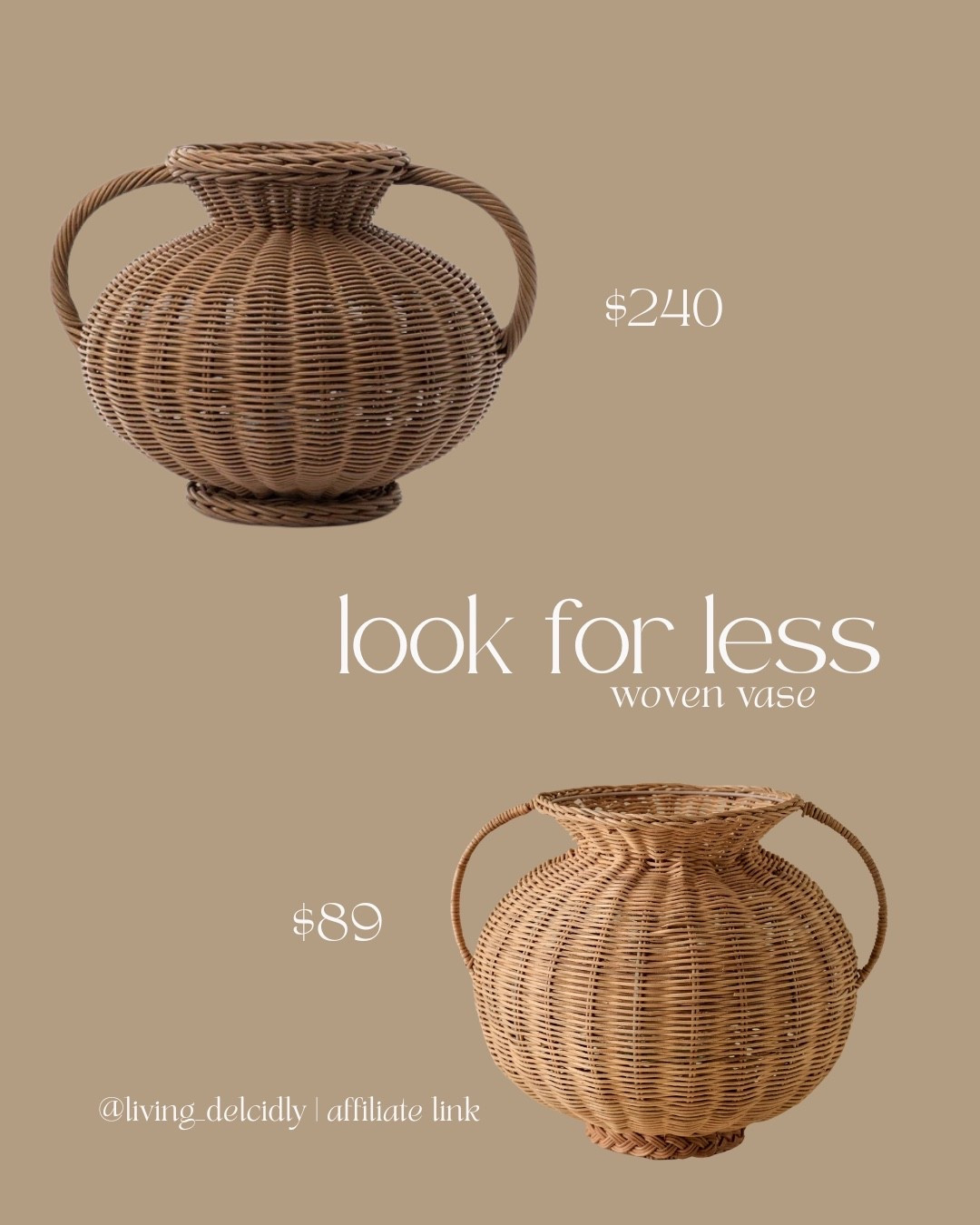 I own the McGee & Co vase (top one) & she’s a beaut but she’s a pricey girl — it now goes for way more than I paid for mine. The bottom is similar in size & just as pretty for much less! 

Vase | Table Styling | Look For Less | Home Decor | Affordable Decor

#LTKHome