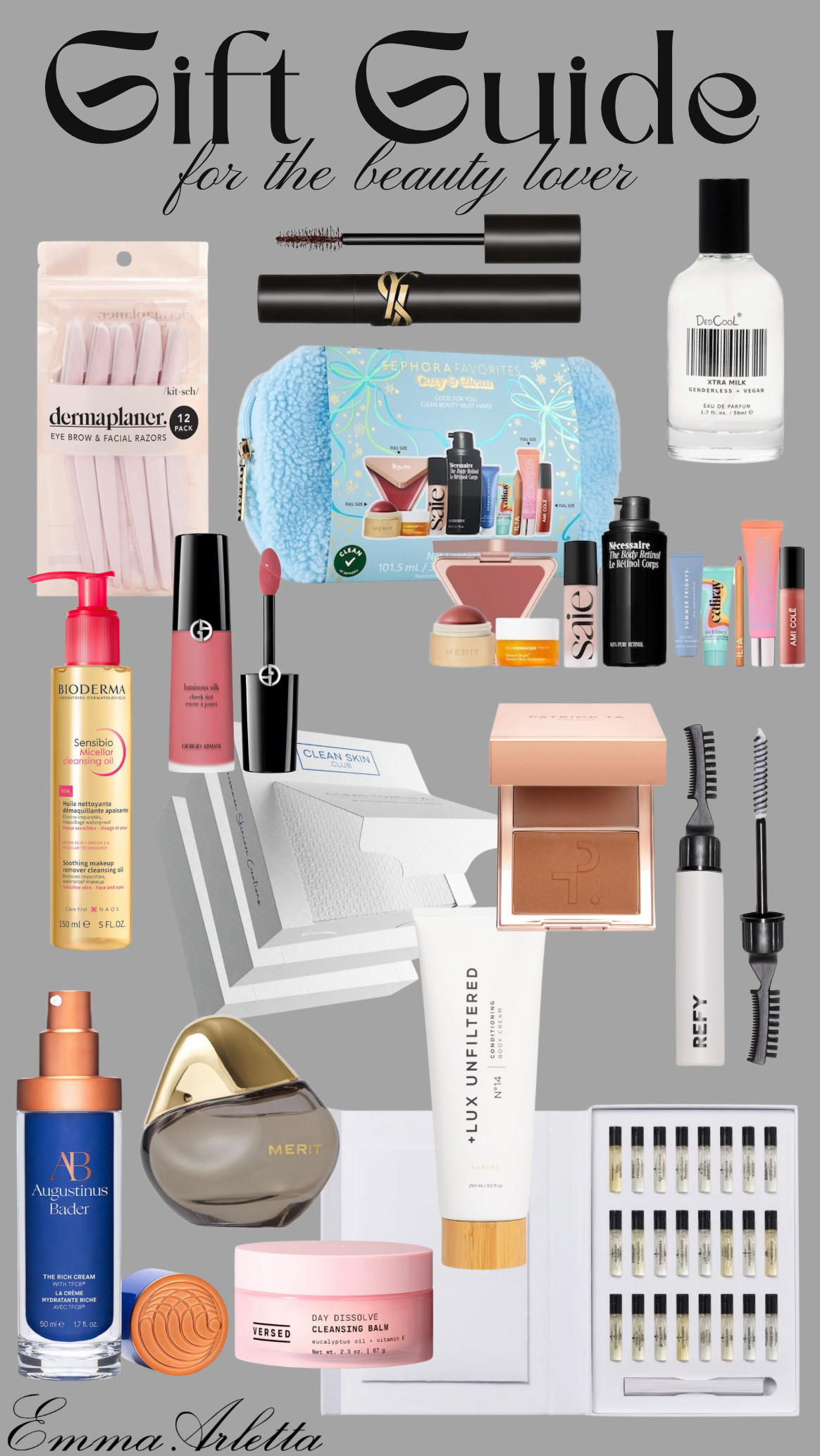 Gift guide for the beauty lover💄🛒🫶🏼

Gift guide, makeup, skincare, beauty products, gifts for her, gifts for teens, sale

#LTKBeauty #LTKCyberWeek #LTKGiftGuide