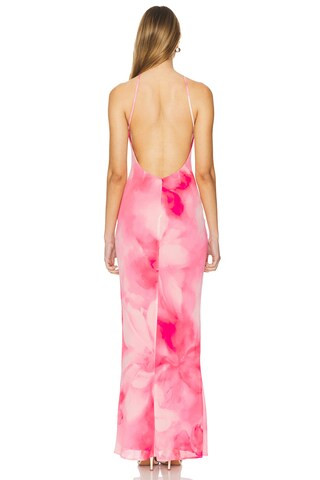 Kima Gown in Blur Floral Pink | Revolve Clothing (Global)
