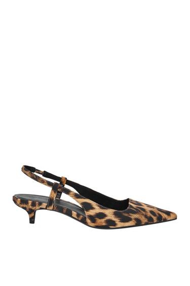 Chaussures à talon kitten heel léopard | PULL and BEAR FR