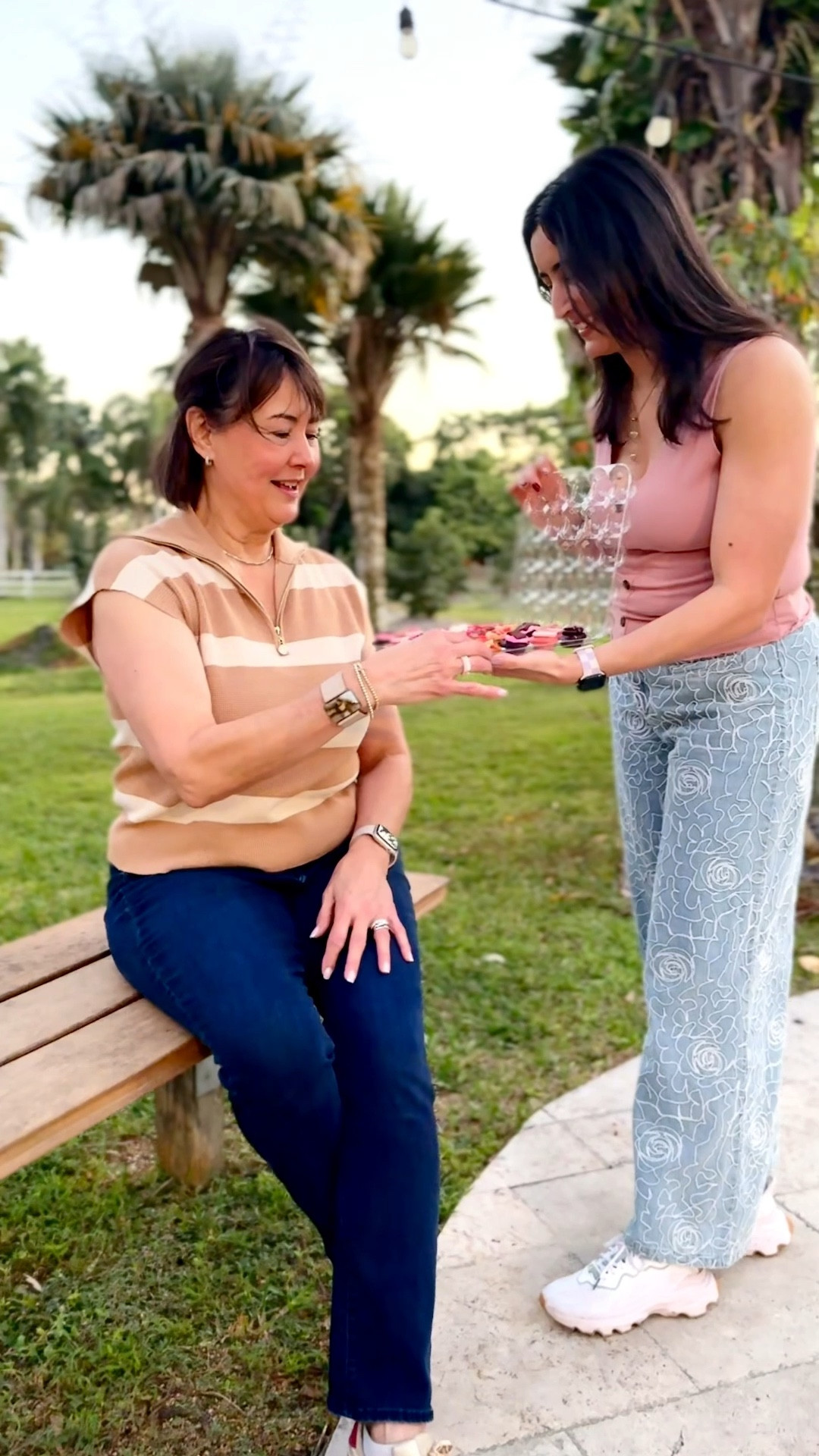 My best kept hosting & gifting secret: cupcakes (& cackles 🤣)

If you want to stand out when you’re going to a get together, order these tasty (& beautifully decorated) bite sized cupcakes from @bakedbymelissa to surprise your host and other guests! No more boring gifts😉 

These are also great as a host if you’ve got a lot to prep and want one less thing to worry about (these cupcakes always get rave reviews) ✨ 

Don’t forget to save this post for your future gatherings/gifting ideas & find more like this in my home, hosting, and gifting collections 🌟 

A little side note, I surprised my parents & brother with these yummy treats & we had so much fun laughing and being silly while enjoying them. Shoutout to my mom for joining in on this video & to my dad for filming!

I was going to remove the sound and cut the video before my mom did her silly dance but we decided to keep it all because it’s us! We always laugh together & my parents have encouraged me to keep putting myself out there to share my favorite things with all of you 💕 

We hope this made you laugh a little too 😊 

gift ideas • unique gifts • food gifts • sweet gifts • hosting inspiration • hosting ideas 

#LTKdayinmylife #LTKstorytime #LTKfoodie
