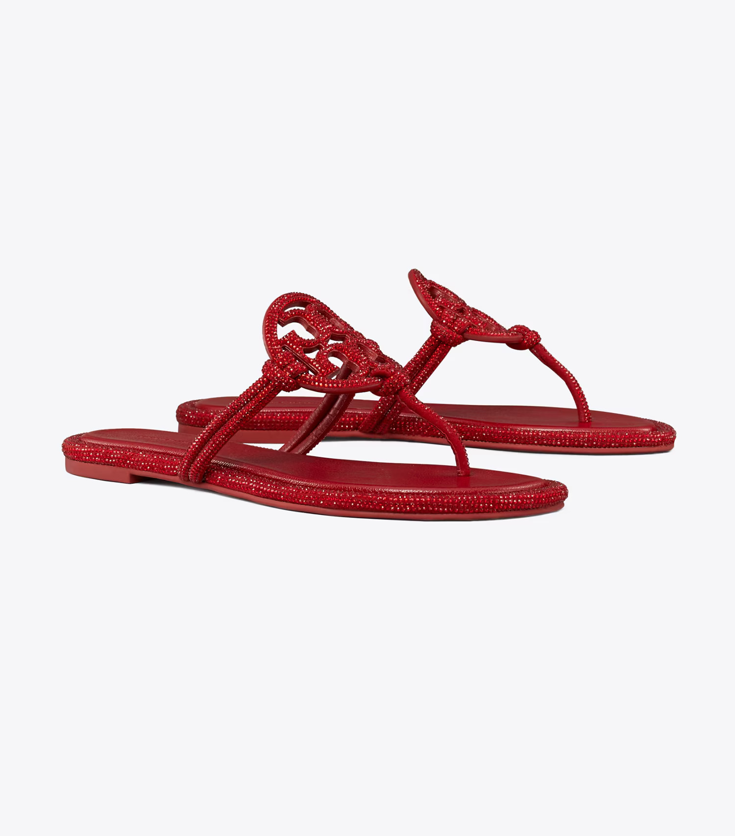 Miller Pavé Knotted Sandal: Women's Designer Sandals | Tory Burch | Tory Burch (US)