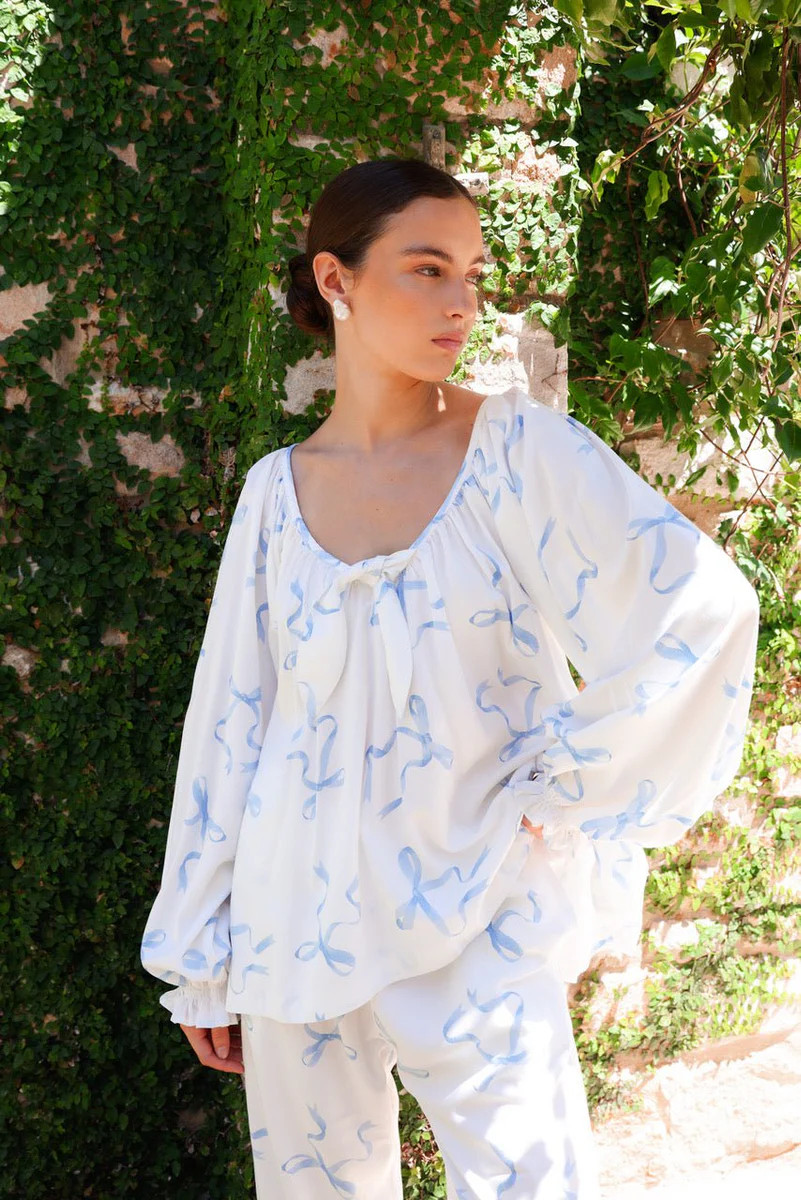 Heidi Sleep Set - Long - Bow | Piyama