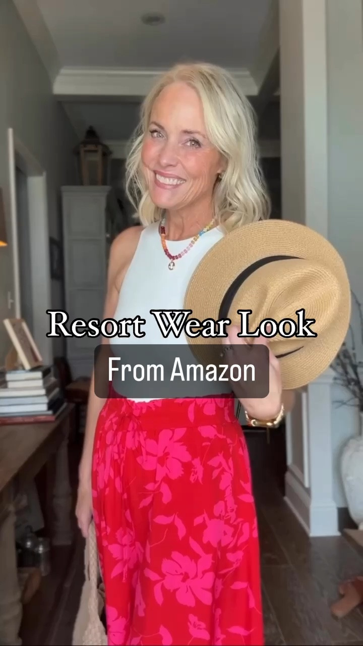 Ready to elevate your vacation wardrobe? 

This stunning resort wear look from Amazon is your go-to for all things beach, lake, island, or cruise! 🌺

With its vibrant bold floral print, this outfit effortlessly transforms your style from simple to chic. Pair it with a sleek bodysuit and your favorite vacation accessories – think sun hats, oversized sunglasses, and statement jewelry – and you're all set for any sunny adventure. Whether you're lounging by the pool or dancing on the sand, this look has you covered! 

Ladies, it's never too late to look and feel your best. Let's embrace our fabulous 50s and beyond with confidence and style! 



#LTKStyleTip #LTKTravel #LTKOver40