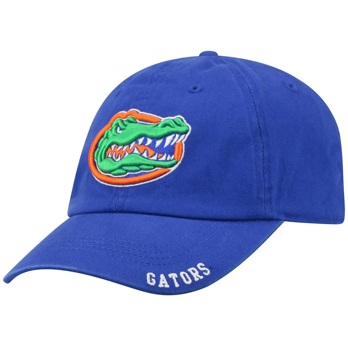 NCAA Florida Gators Captain Unstructured Washed Cotton Hat: University of Florida Adjustable Base... | Target